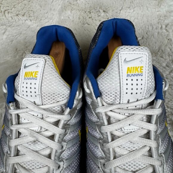 Nike Shox Turbo Men's Running Shoes Size 12 US 318161-146 Blue Silver Yellow - Picture 5 of 11